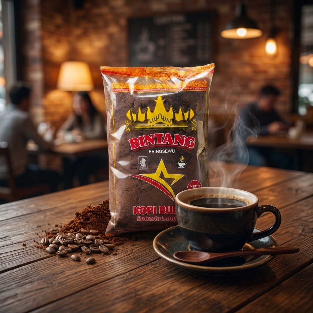 Kopi Bubuk Bintang Pringsewu